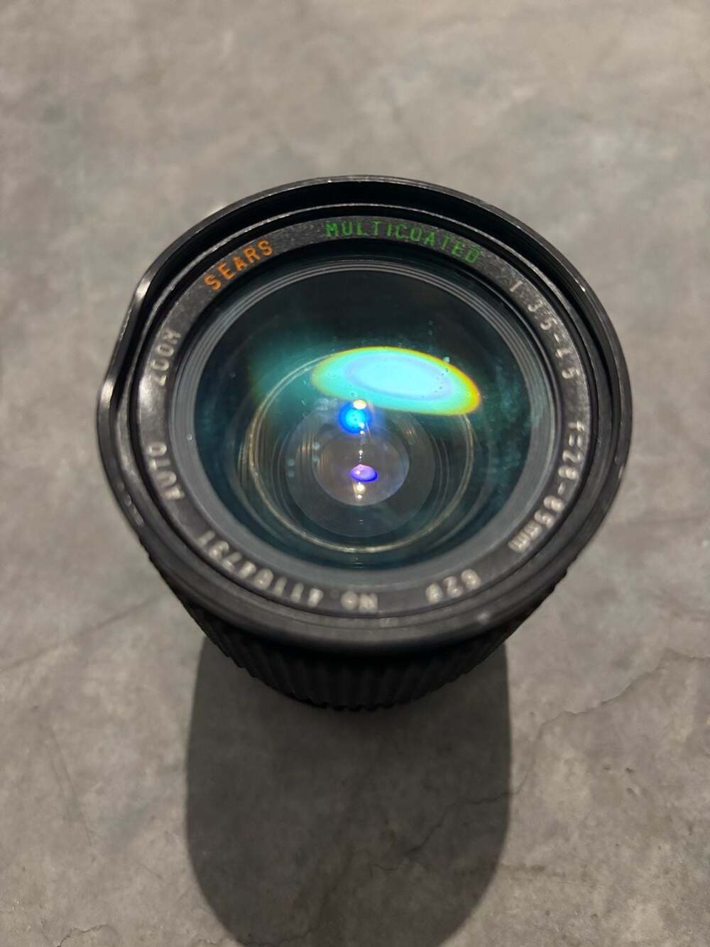 Sears Auto Zoom 28-85mm f/3.5-4.5 Multicoated Lens for Olympus OM Mount